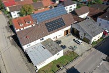 2 1111m2 = 1111 M�glichkeiten! Wohn u. Gesch�ftshaus m. Halle vor den Toren Augsburgs!