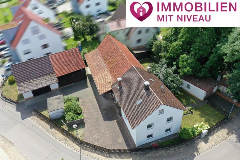 1 Offingen Haus Einfamilienhaus mit Stadel u. Maschinenhalle zentral in Offingen !!!