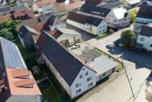 4 1111m2 = 1111 M�glichkeiten! Wohn u. Gesch�ftshaus m. Halle vor den Toren Augsburgs!