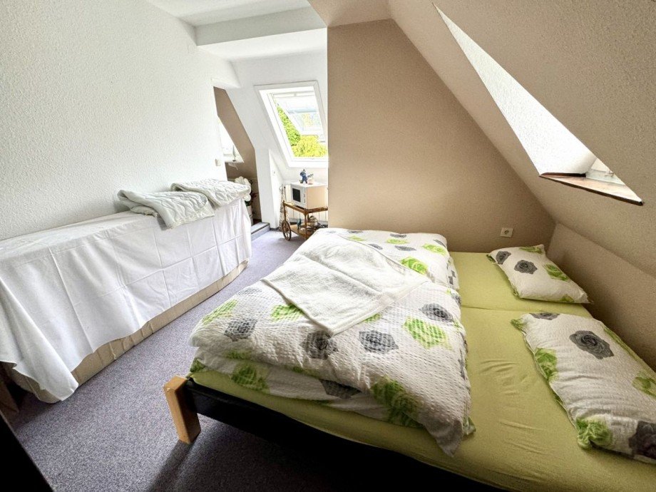 Schlafzimmer DG Haus Schwarzenbach an der Saale
