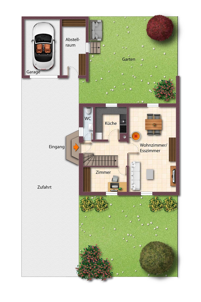 Erdgescho� Haus Dischingen