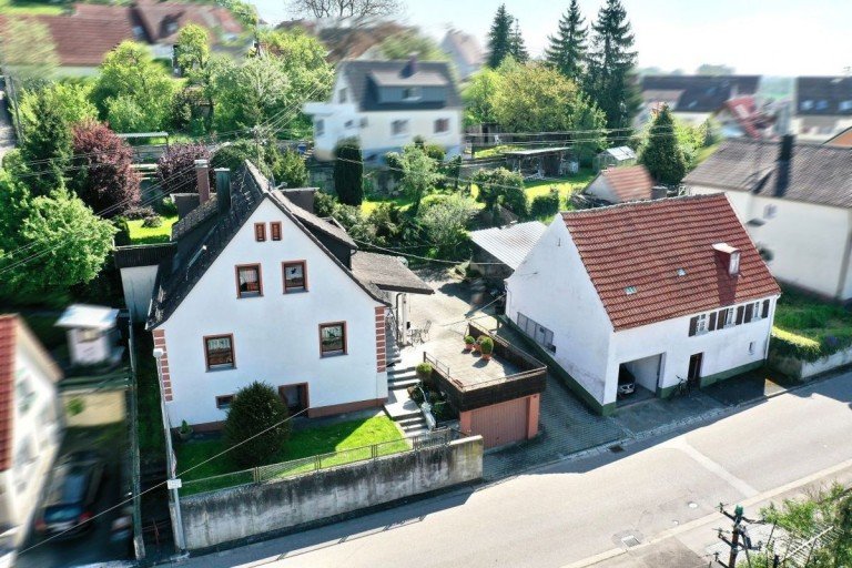 1 Syrgenstein Haus 2 H�user in toller Hanglage mit traumhaftem Ausblick in Syrgenstein !!!