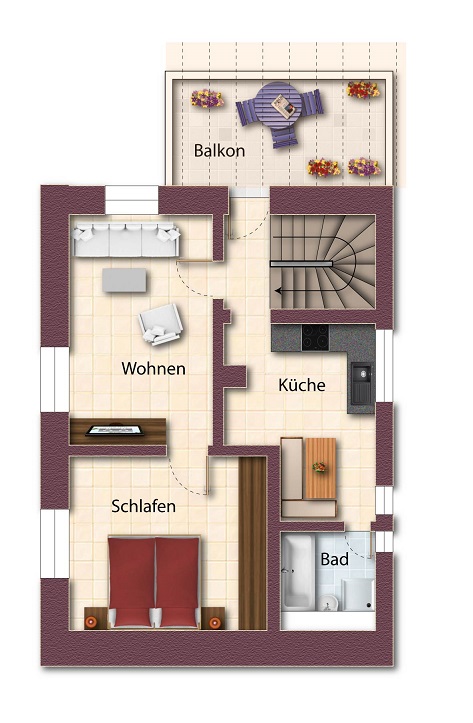 Obergescho� Haus Hermaringen