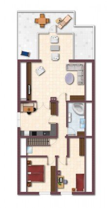 Obergescho� Das absolute Raumwunder! Ein/Zweifamilienhaus mit gro�em Grundst�ck in Aislingen !!!