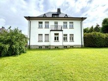 Garten Historische Villa mit gro�em Grundst�ck in Top Lage von Schwarzenbach / Saale im Gebotsverfahren !