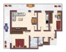 16 Attraktive 3-Zi.-Erdgescho� Wohnung im Zentrum von Kempten !