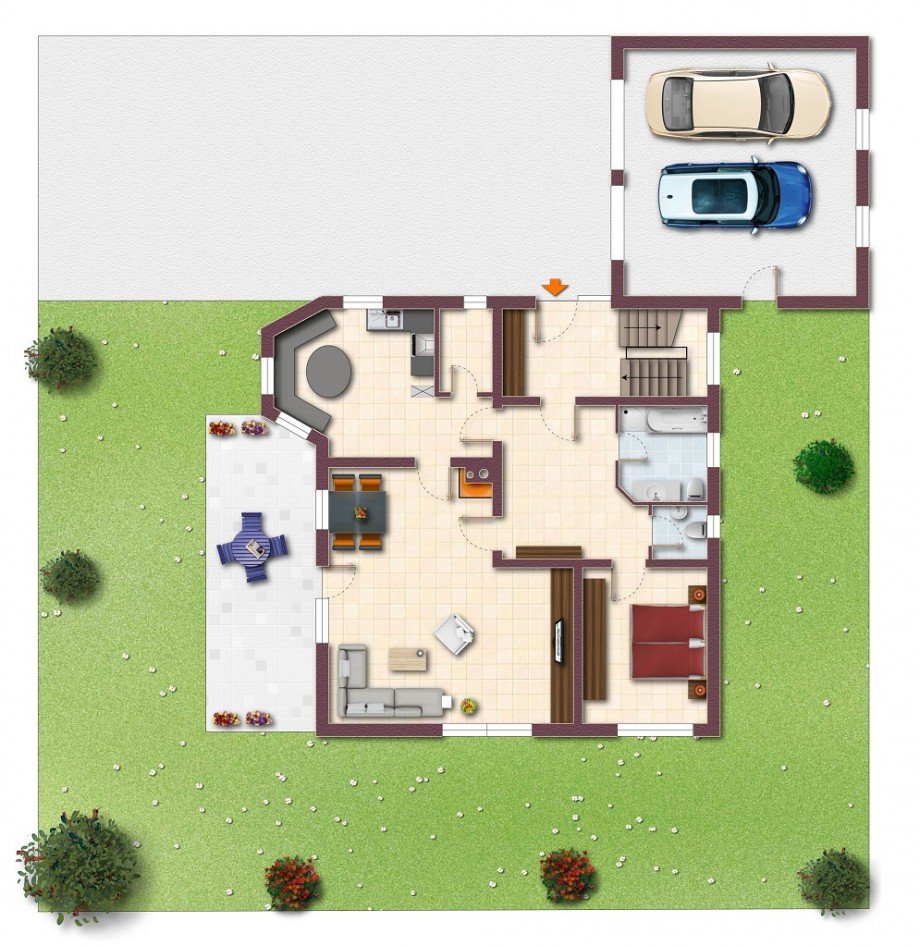 EG Haus Z�schlingsweiler