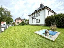 Garten Historische Villa mit gro�em Grundst�ck in Top Lage von Schwarzenbach / Saale im Gebotsverfahren !